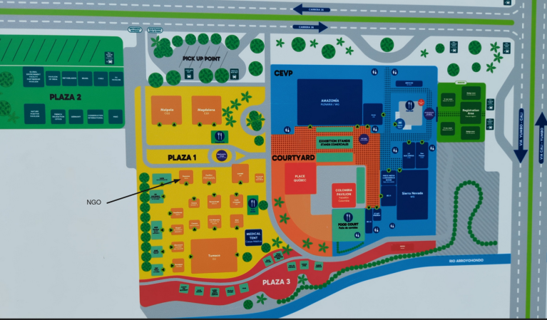 COP 16 map
